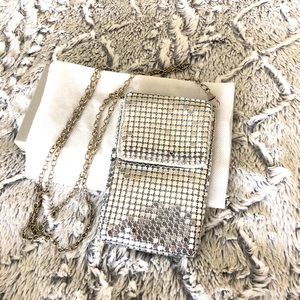 Mini Rhinestone Crossbody Purse w/ magnetic close
